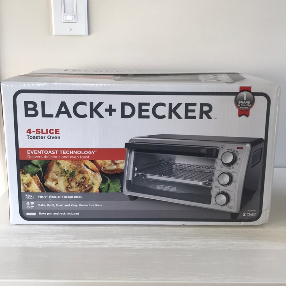 Black & decker toaster oven